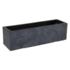 Plantenbak Arizona Balkon - L60 X B17.2 X H17.2cm - Donkergrijs -Tuinplantenwinkel arizona balconybox str graphite l60w172h172 plantenbak 1 5