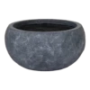 Plantenschaal Arizona Bullet - D42 X H21cm - Donkergrijs -Tuinplantenwinkel arizona bullet bowl graphite d42h21 plantenschaal 1