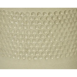 Bloempot Collin - D48 X H50cm - Creme -Tuinplantenwinkel bloempot collin creme bloempot 3 1