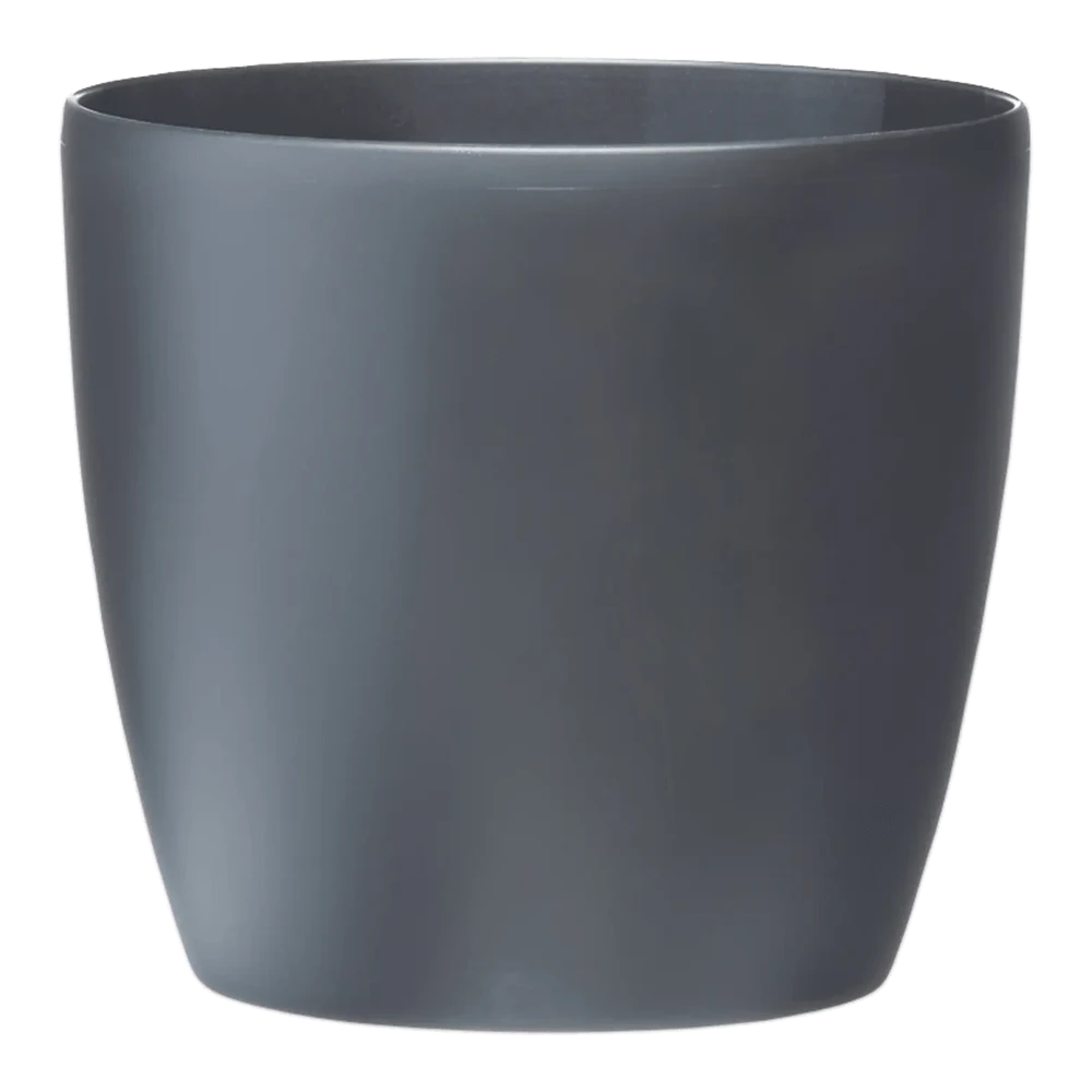 Bloempot Elho Brussels Rond 40cm - Met Wielen - Antraciet