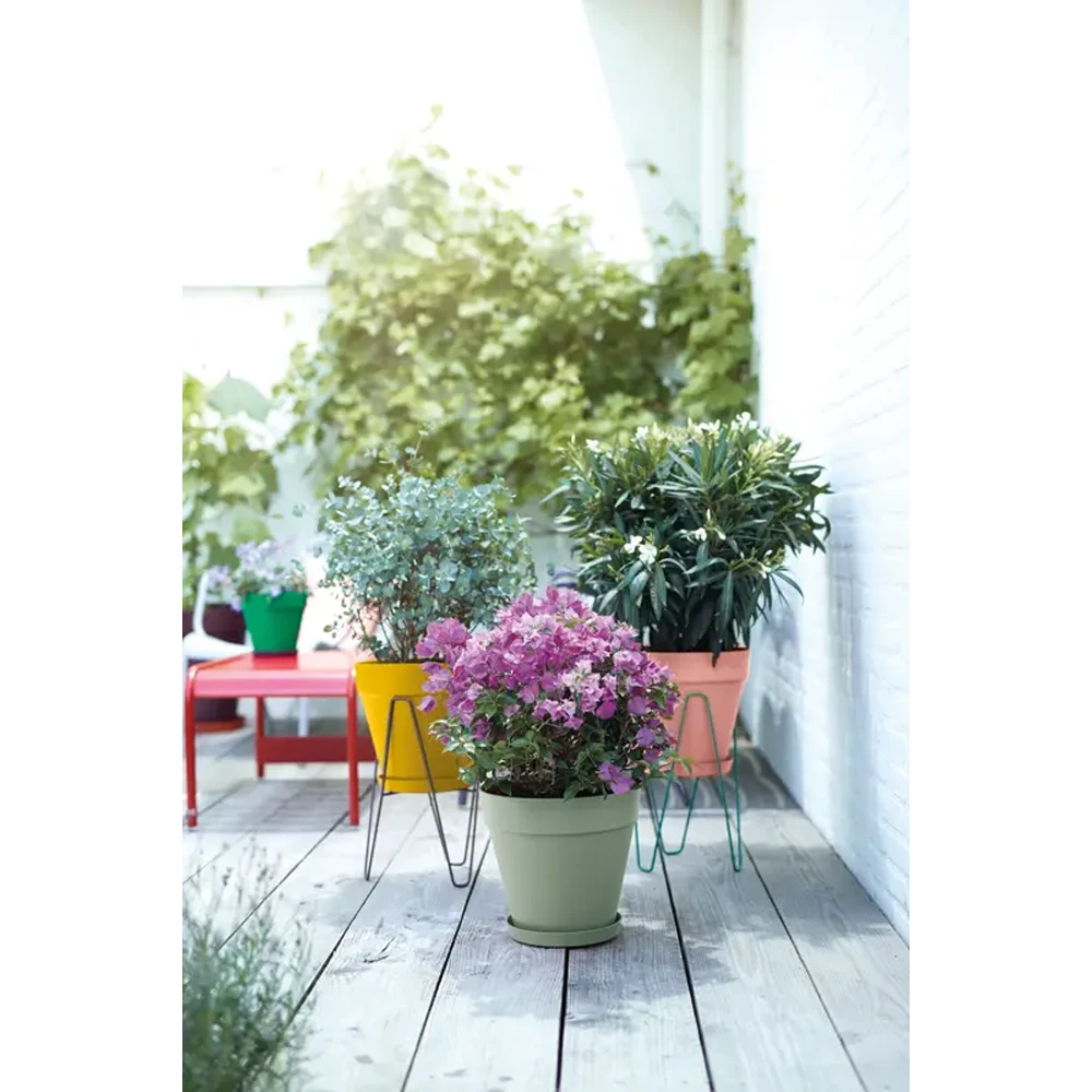 Bloempot Elho Loft Urban Rond 50cm - Pistache Groen - Afbeelding 4