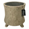 Bloempot Freemont - D19 X H21cm - Cream 2 Bloempot Freemont - D19 X H21cm - Cream -Tuinplantenwinkel bloempot freemont d19 x h21cm cream bloempot 1 3