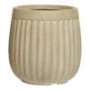 Bloempot Laura - D43 X H43cm - Beige -Tuinplantenwinkel bloempot laura beige bloempot 1