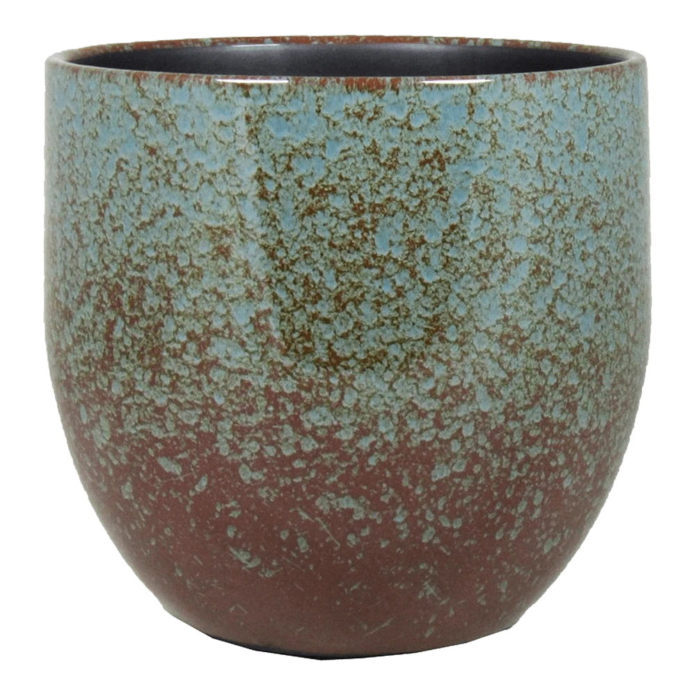 Bloempot Sepp - D34 X H34cm - Blauw 3 Bloempot Sepp - D34 X H34cm - Blauw