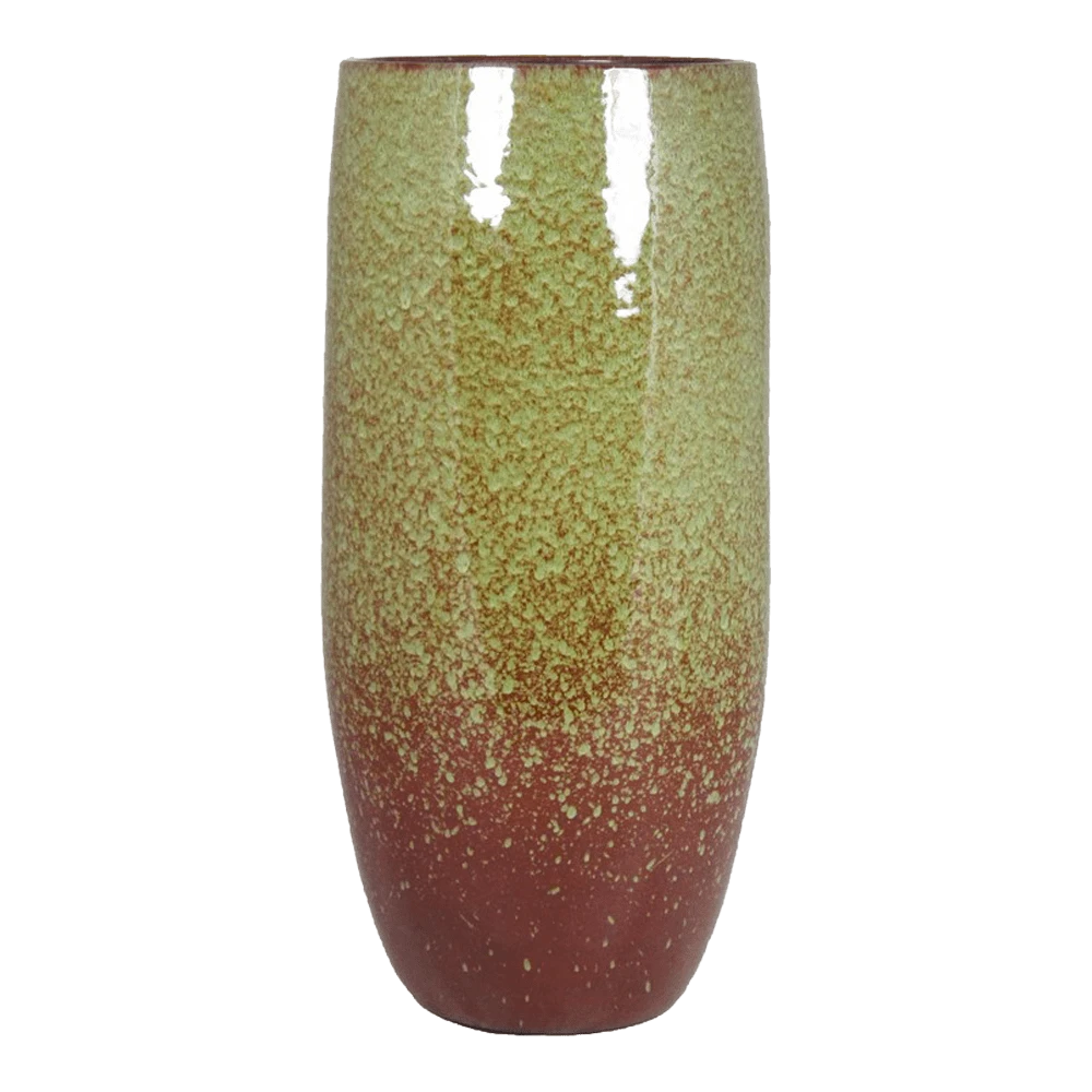 Bloempot Sepp Hoog - D20 X H45cm - Groen 3 Bloempot Sepp Hoog - D20 X H45cm - Groen