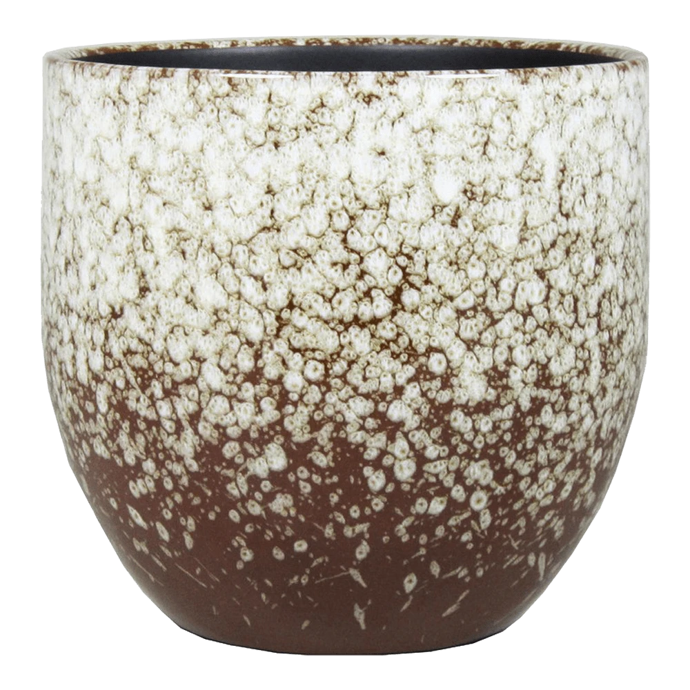 Bloempot Sepp - D20 X H20cm - Wit 3 Bloempot Sepp - D20 X H20cm - Wit