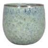 Bloempot Sierra - D16,5 X H13,5cm - Turquoise 1 Bloempot Sierra - D16,5 X H13,5cm - Turquoise -Tuinplantenwinkel bloempot sierra turquoise bloempot 1