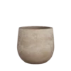 Bloempot Victor - H19 X D21cm - Beige 1 Bloempot Victor - H19 X D21cm - Beige -Tuinplantenwinkel bloempot victor h19 x d21cm beige bloempot 1 1