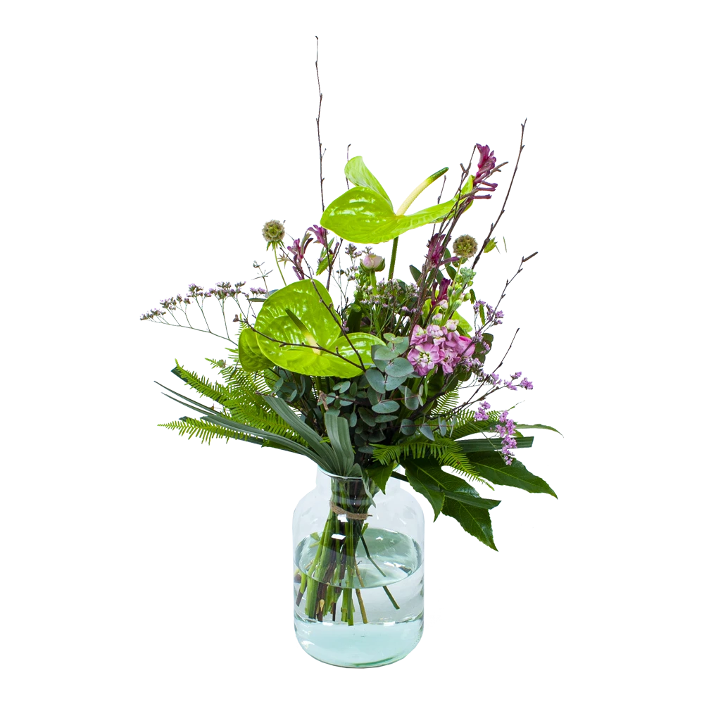 Boeket Anthurium Klein 3 Boeket Anthurium Klein