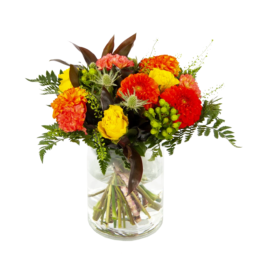 Boeket Dahlia Middel 3 Boeket Dahlia Middel