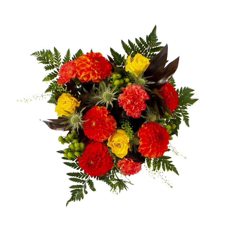 Boeket Dahlia Middel 4 Boeket Dahlia Middel - Afbeelding 2