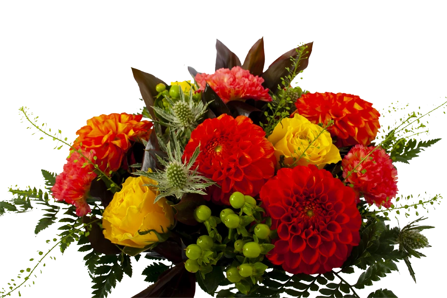 Boeket Dahlia Middel 5 Boeket Dahlia Middel - Afbeelding 3