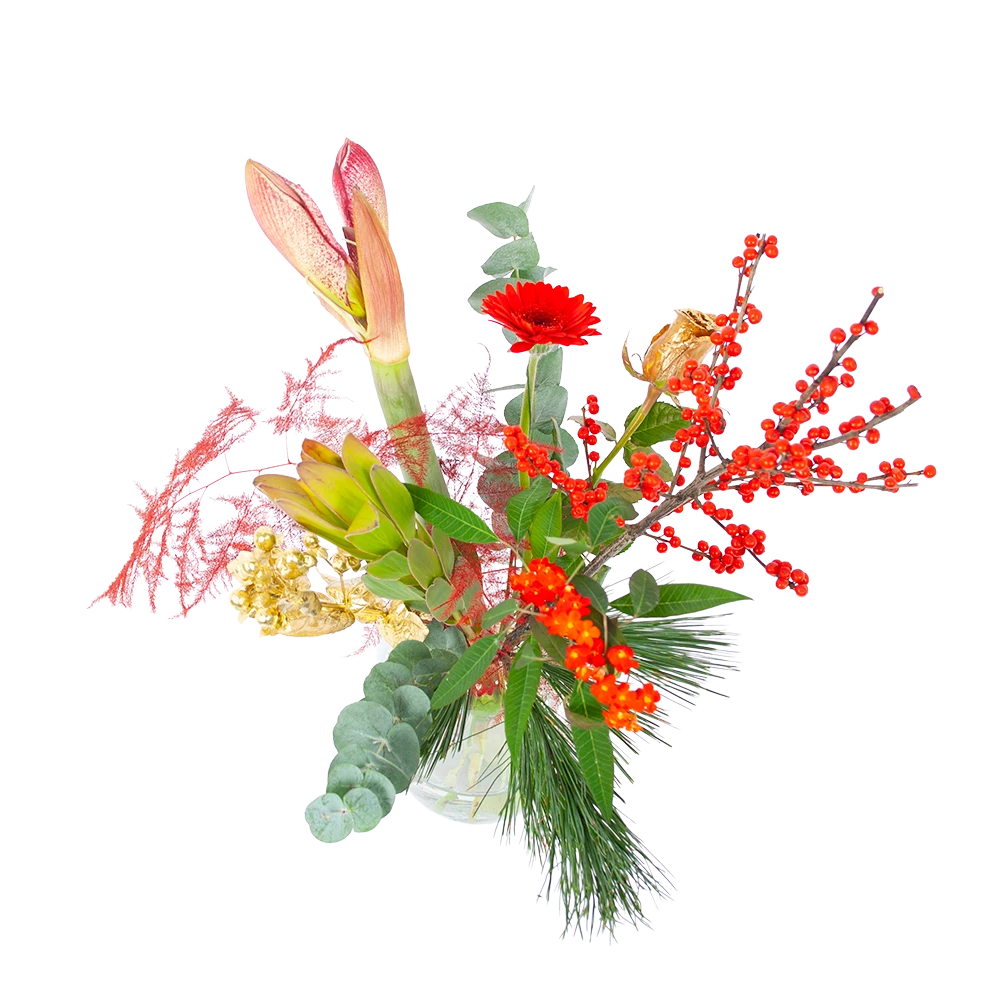 Boeket Luxe Winter Klein 4 Boeket Luxe Winter Klein - Afbeelding 2