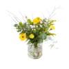 Boeket Vrolijk Geel Middel -Tuinplantenwinkel boeket vrolijk geel boeketten 1