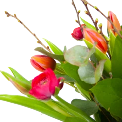 Boeket Vrolijk Roze Klein -Tuinplantenwinkel boeket vrolijk roze boeketten 3