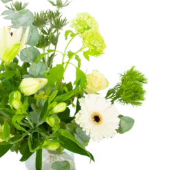 Boeket Wit Gebaar Groot -Tuinplantenwinkel boeket wit gebaar boeketten 2 1