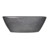 Bloempot Mira Ovaal - L69 X B17 X H25cm - Antraciet -Tuinplantenwinkel boot mira 69x17x25cm plantenschaal antraciet 1
