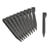 Borderrandpennen 26,7cm - 10 Stuks - Grijs - Nature -Tuinplantenwinkel borderrandpennen 26 7cm 10 stuks grijs nature 1