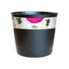 Plantencontainer Elho Brussels Diamond Hoog 32cm - Living Black 1 Plantencontainer Elho Brussels Diamond Hoog 32cm - Living Black -Tuinplantenwinkel brussels diamond hoog easy insert 32cm accessoires 1 3