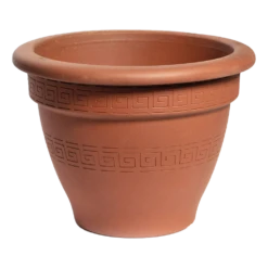 Bloempot Campana - D37 X H27cm - Oranje