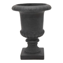 Bloempot French Vase - D40 X H54cm - Donkergrijs