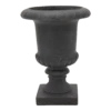 Bloempot French Vase - D50 X H68cm - Donkergrijs -Tuinplantenwinkel clayfibre french vase m l graphite d50h68 bloempot 1