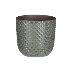 Bloempot Daan - D19 X H17.5cm - Groen