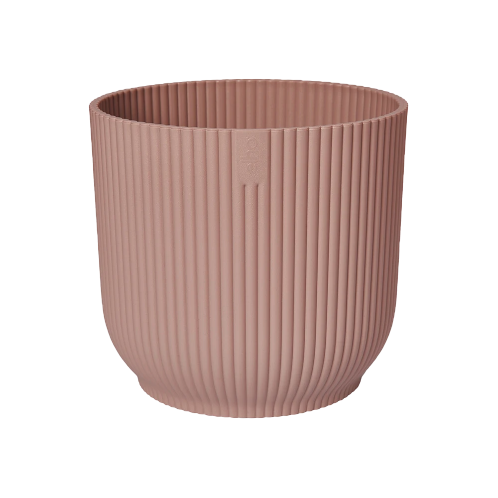 Bloempot Elho Vibes Fold Rond - D22 X H20cm - Delicaat Roze