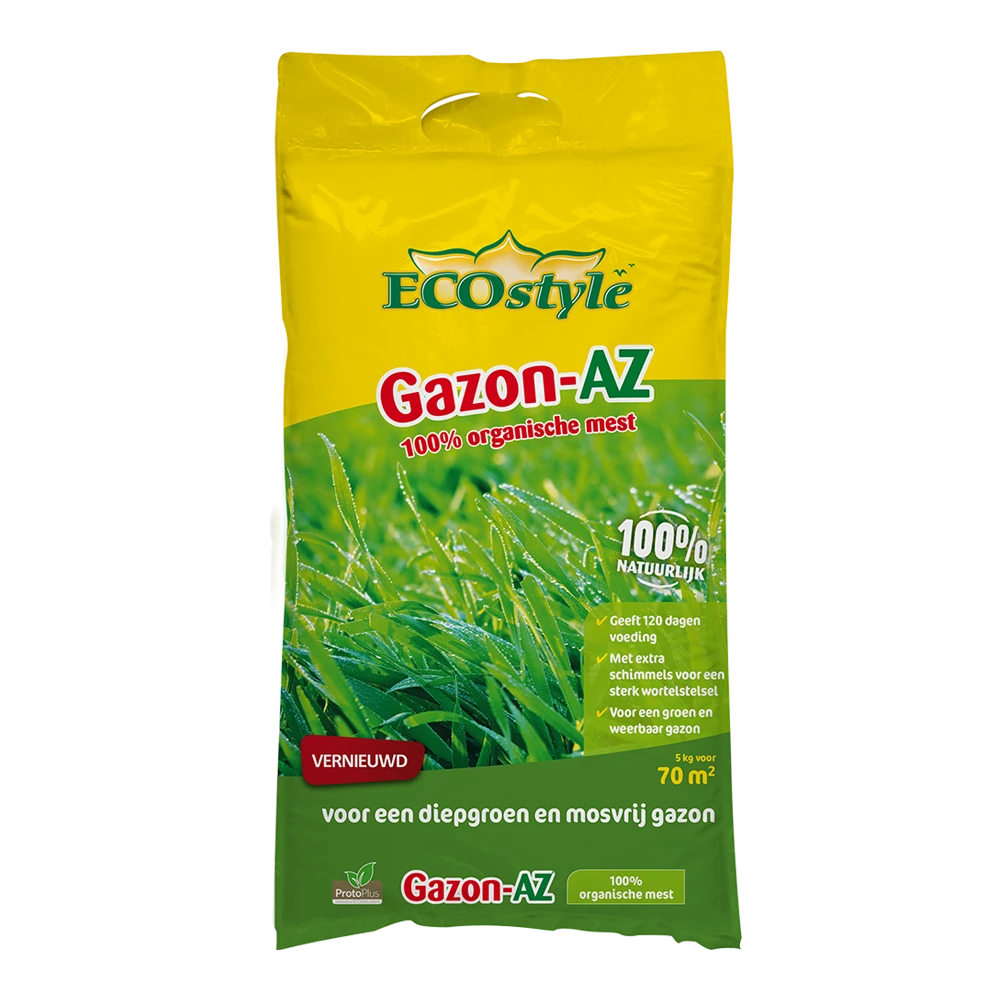 EcoStyle Gazon-AZ 5kg - Gazonmeststof 3 EcoStyle Gazon-AZ 5kg - Gazonmeststof
