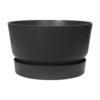 Plantenschaal Elho Greenville 33cm - Living Black -Tuinplantenwinkel greenville schaal 33cm bloempot living black 1 7