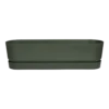 Bloembak Elho Greenville Terrace Long 70cm - Met Wielen - Bladgroen -Tuinplantenwinkel greenville trough long 70 plantenbak bladgroen 1 8