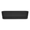 Bloembak Elho Greenville Terrace Long 70cm - Met Wielen - Living Black -Tuinplantenwinkel greenville trough long 70 plantenbak living black 1 7