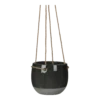 Hangpot Resa - D16,5 X H13,5cm - Donkergrijs 2 Hangpot Resa - D16,5 X H13,5cm - Donkergrijs -Tuinplantenwinkel hangpot resa d16 5 x h13 5cm donkergrijs hangpot 1 1