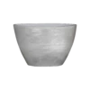 Bloempot Lester Ovaal - L30 X B17 X H19cm - Lichtgrijs -Tuinplantenwinkel lester pot ovaal lgrijs l30xb17xh19cm bloempot 1 4