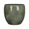 Bloempot Lester - D33 X H31cm - Groen 1 Bloempot Lester - D33 X H31cm - Groen -Tuinplantenwinkel lester pot rond groen h31xd33cm bloempot 1 4