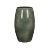 Bloempot Lester Hoog - D30 X H50cm - Groen 1 Bloempot Lester Hoog - D30 X H50cm - Groen -Tuinplantenwinkel lester vaas rond groen h50xd30cm bloempot 1 4