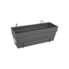 Balkonbak Elho Loft Urban Allin1 50cm - Antraciet -Tuinplantenwinkel loft urban balkonbak allin1 50 plantenbak antraciet 1 8