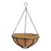 Metalen Hanging Basket 30cm - Incl. Ketting En Kokosinlegvel -Tuinplantenwinkel metalen hanging basket 30cm incl ketting en kokosinlegvel hanging basket 1