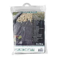 Nature - Gronddoek Zwart 2x10m 9 Nature - Gronddoek Zwart 2x10m -Tuinplantenwinkel nature gronddoek zwart 2x10m 4 2