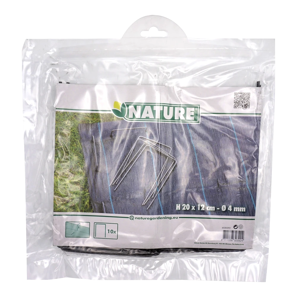 Nature - Gronddoekpennen H20x12cm - 10 Stuks 6 Nature - Gronddoekpennen H20x12cm - 10 Stuks - Afbeelding 4
