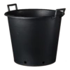 Nature - Ritzi Container Zwart 50L - Met Handgreep -Tuinplantenwinkel nature ritzi container zwart 50l met handgreep plantencontainer 1
