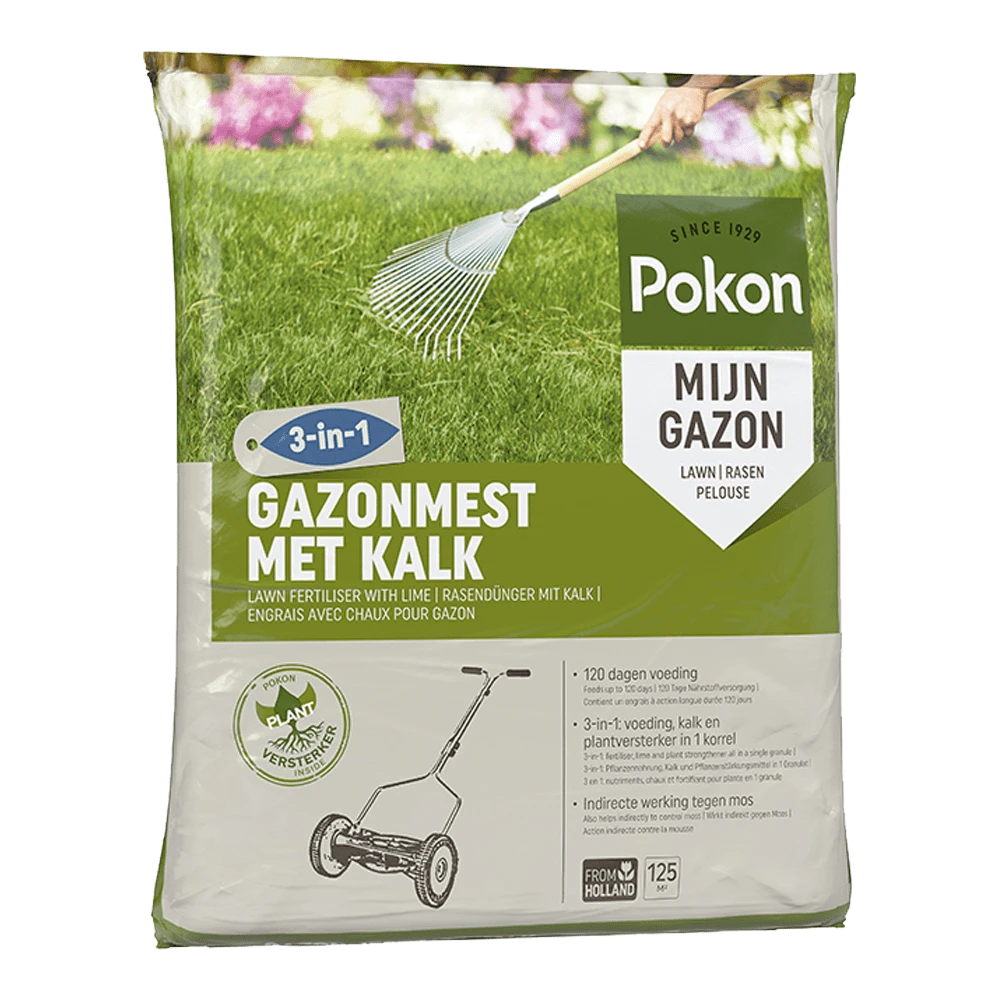 Pokon Gazonmest Met Kalk 8,4kg Voor 125mu00b2 - Gazonmeststof, Gazonkalk 3 Pokon Gazonmest Met Kalk 8,4kg Voor 125mu00b2 - Gazonmeststof, Gazonkalk