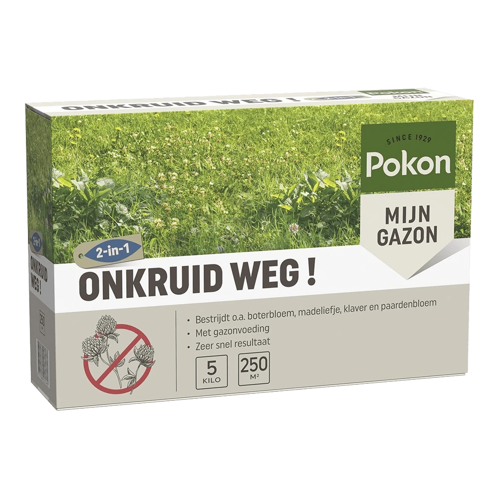 Pokon Onkruid Weg! 5kg Voor 250mu00b2 - Onkruid En Aanslag 3 Pokon Onkruid Weg! 5kg Voor 250mu00b2 - Onkruid En Aanslag