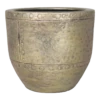 Bloempot Fien - D19 X H17cm - Goud -Tuinplantenwinkel pot fien d19 h17cm industrieel goud bloempot 1 5