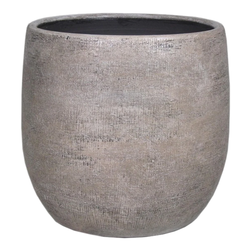 Bloempot Mira - D49 X H45cm - Wit 3 Bloempot Mira - D49 X H45cm - Wit