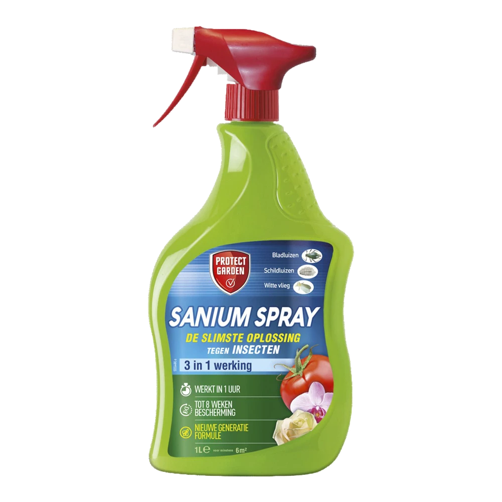 Protect Garden Sanium Spray 3 In 1 Werking - 1L Gebruiksklaar - Insectenbestrijding 3 Protect Garden Sanium Spray 3 In 1 Werking - 1L Gebruiksklaar - Insectenbestrijding