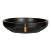 Capi Plantenschaal Lux Terrazo - D37 X H9cm - Zwart -Tuinplantenwinkel schaal 36x8 lux zwart plantenschaal 1 5