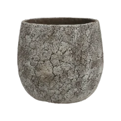 Bloempot Thomas - D19 X H16.5cm - Off White