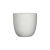 Bloempot Tusca - D25 X H23cm - Mat Wit 2 Bloempot Tusca - D25 X H23cm - Mat Wit -Tuinplantenwinkel tusca pot rond wit mat h23xd25cm bloempot 1 4