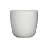 Bloempot Tusca - D31 X H28.5cm - Mat Wit -Tuinplantenwinkel tusca pot rond wit mat h28 5xd31cm bloempot 1 4